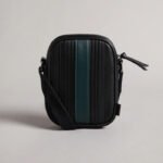 EVVER Striped PU Flight Bag