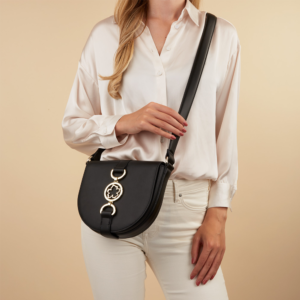 KENSIE Magnolia Detail Crossbody Bag