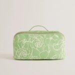 DIANEA Floral Printed Saffiano Washbag