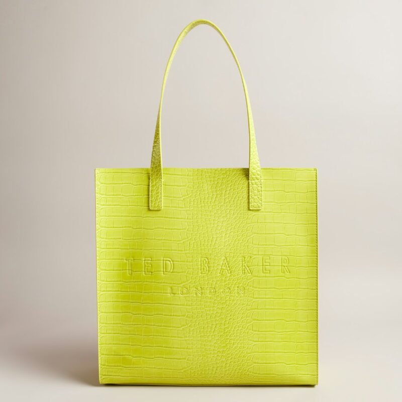 CROCCON Croc Effect Large Icon Bag