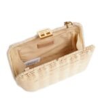 JAYLYAH Basket Frame Clutch Bag
