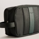 RUSSO Core Twill PU Striped Washbag