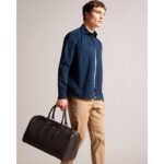 WAYLIN House Check PU Holdall