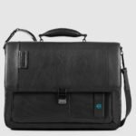 Flap-over expandable computer bag 15"