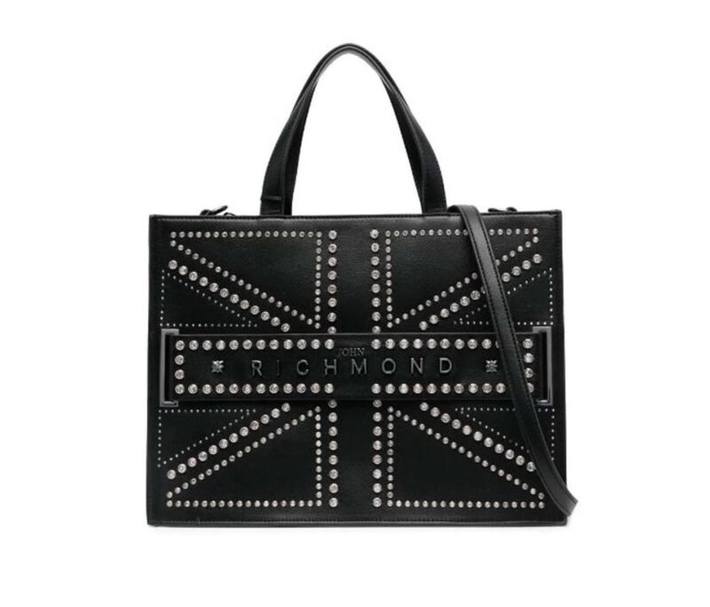 Tote bag with studs