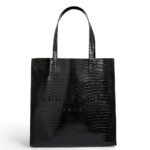 CROCCON Croc Effect Large Icon Bag