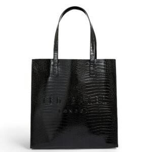 CROCCON Croc Effect Large Icon Bag