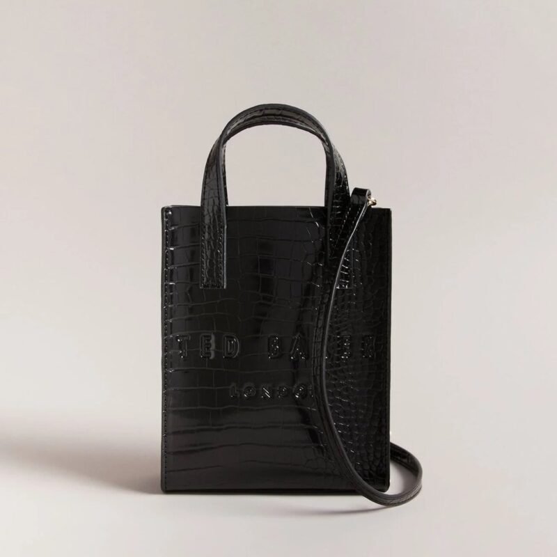 GATOCON Croc Effect Mini Icon Bag