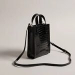 GATOCON Croc Effect Mini Icon Bag