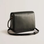 KKAYLI Polished Leather Satchel Bag