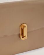 KKAYLI Polished Leather Satchel Bag