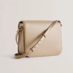 KKAYLI Polished Leather Satchel Bag