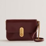 KKAYSA Polished Small Leather Crossbody Bag