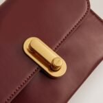 KKAYSA Polished Small Leather Crossbody Bag