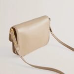 KKAYSA Polished Small Leather Crossbody Bag