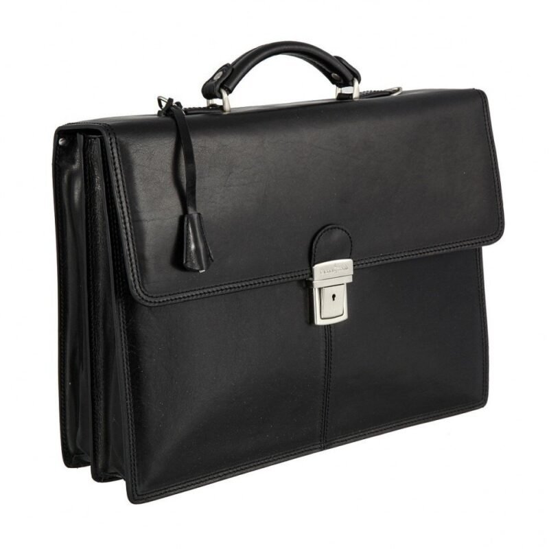 Briefcase with lock