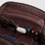 Computer backpack with pocket with RFID anti-fraud protection