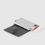 Credit card holder case in metal