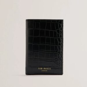 KELLIII Croc Pouch and Passport Case