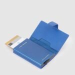 Credit card case with sliding system