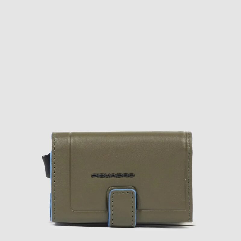 Credit card holder case in metal