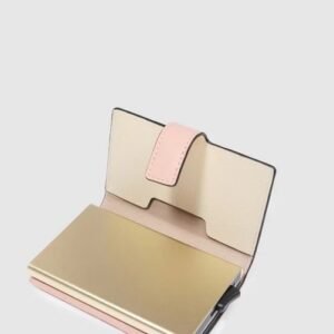 Credit card holder case in metal