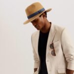 HURCANN Straw Fedora Hat