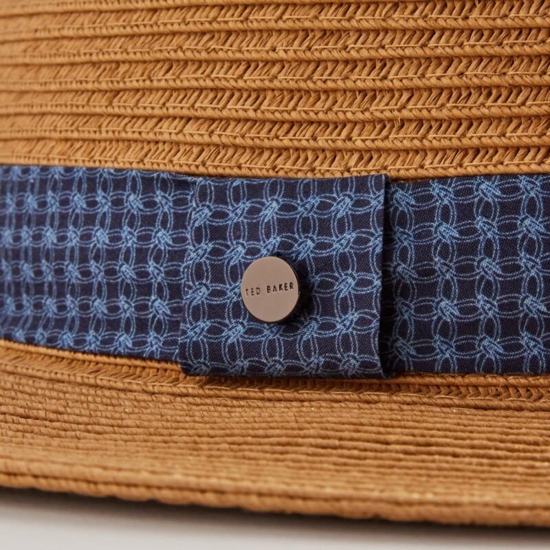 HURCANN Straw Fedora Hat