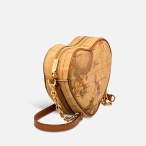 Geo Classic Heart mini crossbody bag