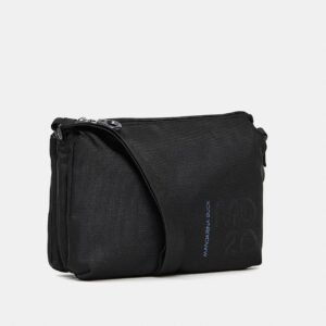 Crossbody bag with triple compartments