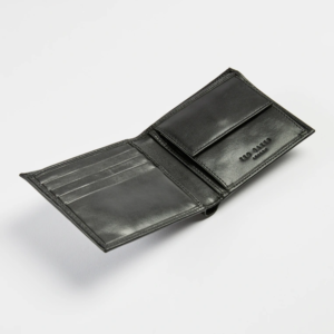 PRUGS Leather Bifold Coin Wallet