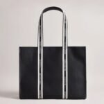 GEORJEY Branded Webbing Canvas Tote