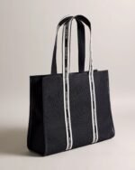 GEORJEY Branded Webbing Canvas Tote