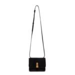 REEGENT Padlock Detail Rattan Xbody Bag