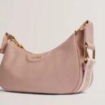 ESSIY Webbing Leather Crossbody Bag