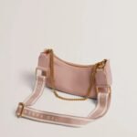 ESSIY Webbing Leather Crossbody Bag