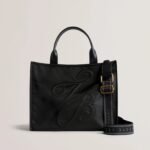 HALEA TB Script Padded Nylon Large Shopper