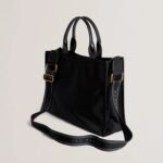 HALEA TB Script Padded Nylon Large Shopper