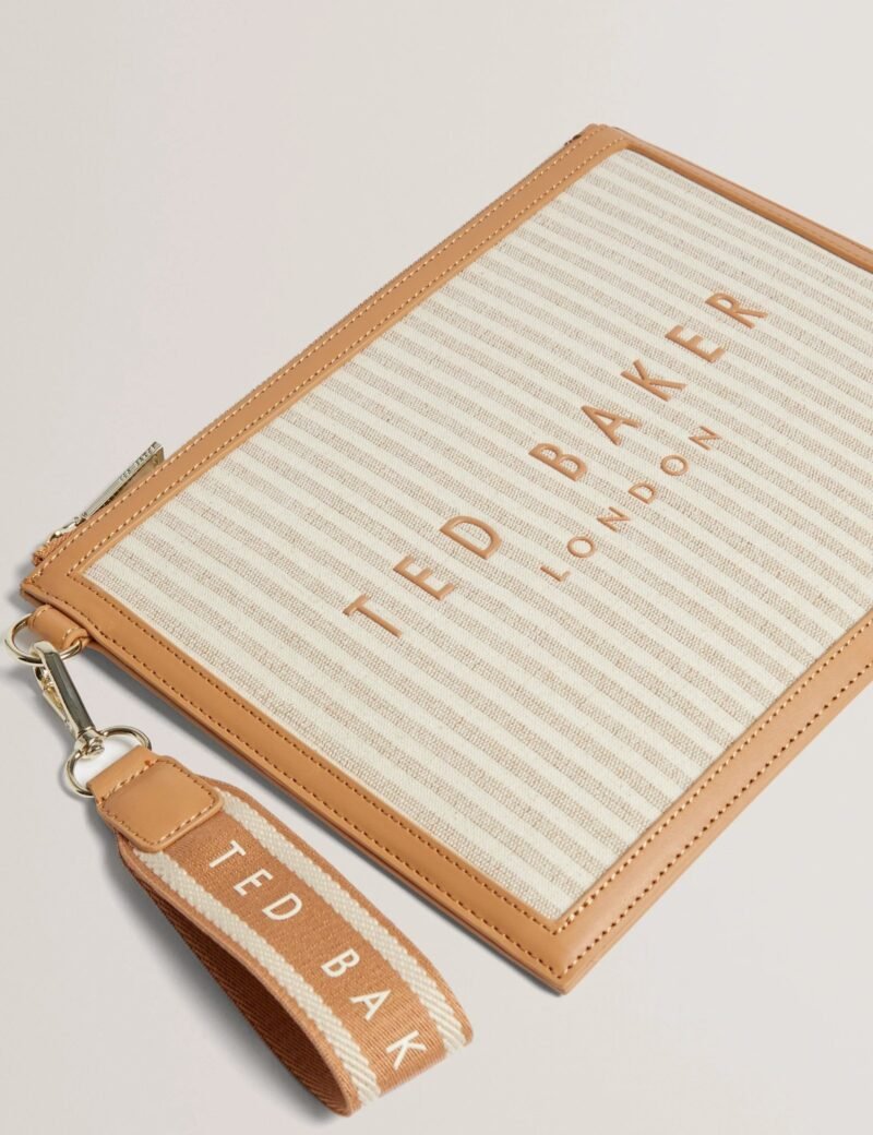 HAYSS Striped Canvas Webbing Pouch
