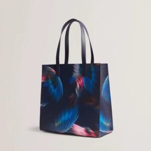 FEAKKON Feather Print Large Icon Bag