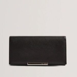 ROOSALI Rose Detail Leather Large Bobble Purse