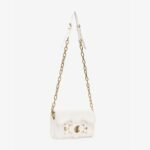 Crossbody bag with chain strap