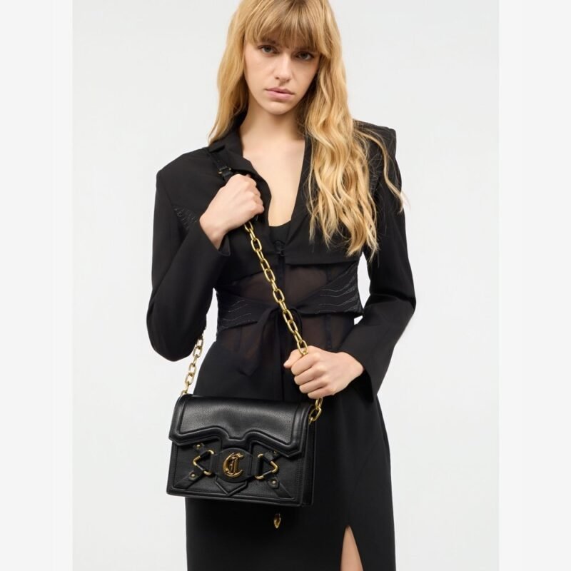 Crossed Laces crossbody bag