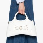 Handbag logo-plaque