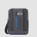 Leather iPad® crossbody bag