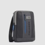 Leather iPad® crossbody bag