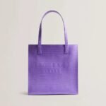 CROCCON Large Croc Texture Icon Tote Bag