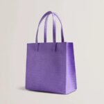 CROCCON Large Croc Texture Icon Tote Bag