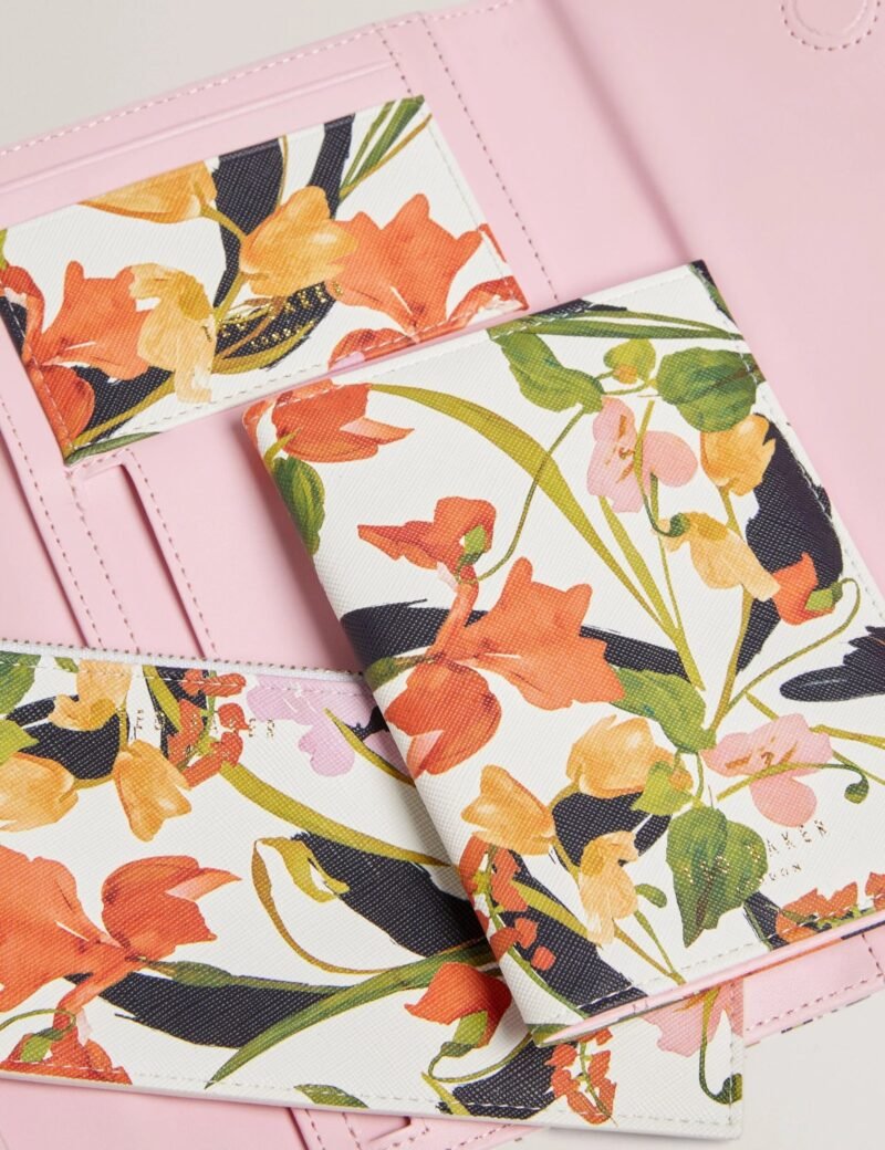 JACIIIE Floral Printed Travel Wallet