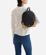 Java City two-zip backpack Leather